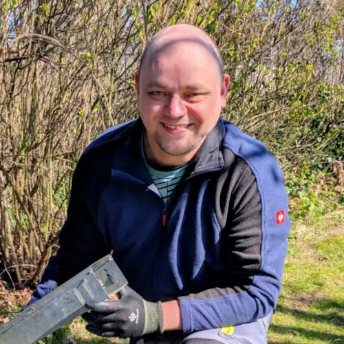 Andreas Borchers ist als Techniker und für die Nagerbekämpfung bei Wilhelmsen Biotec tätig